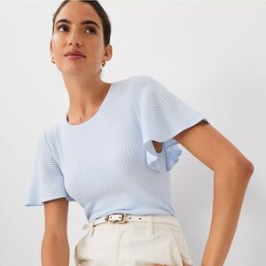 Lightweight Flare Sleeve Sweater